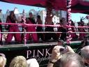 The Pink Elephant float. This was the most energetic float.