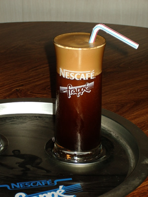 It looks more like this when served at a Greek café